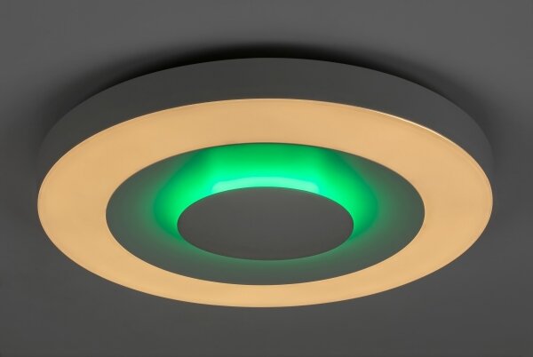 Plafonieră LED RGB dimabilă Rabalux LED/40W/230V + telecomandă 3000-6000K