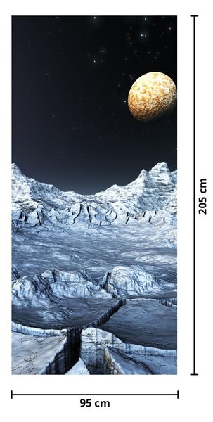 Fototapet pentru ușă - Univers (95x205cm)