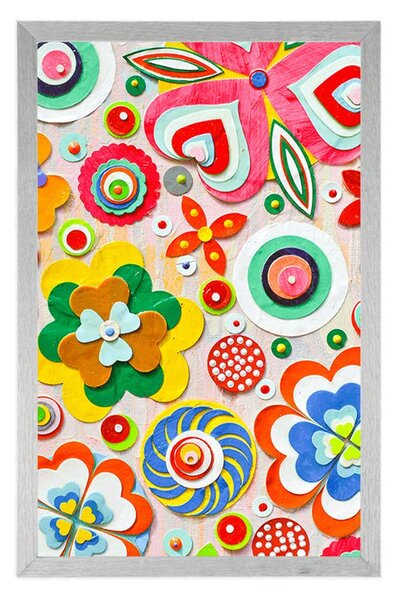 Poster abstracția florilor