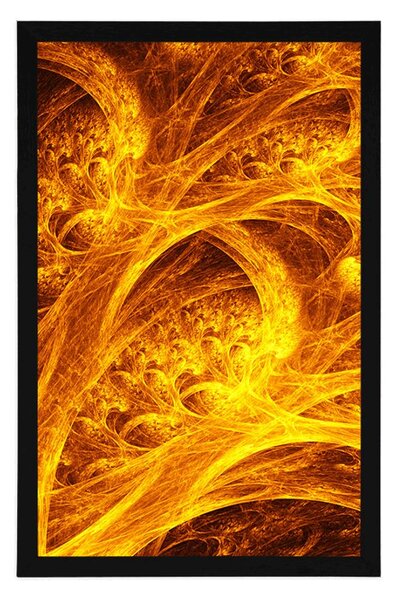 Poster pădure abstractă
