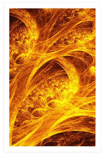 Poster pădure abstractă