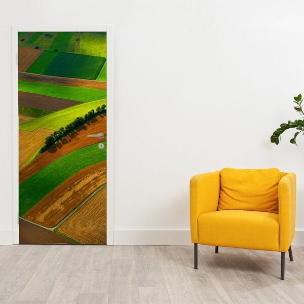 Fototapet pentru ușă - Câmp (95x205cm)