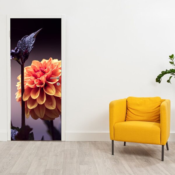 Fototapet pentru ușă - Floricică (95x205cm)