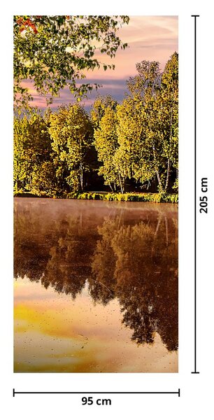 Fototapet pentru ușă - După râu (95x205cm)