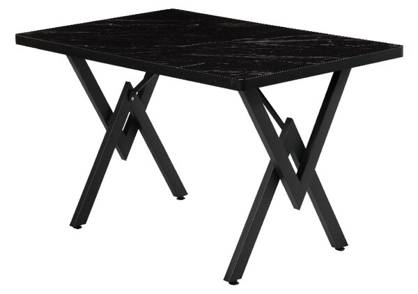 Masa Teddy 80*120, Bucatarie, Living, Cafenea, Marmura Negru