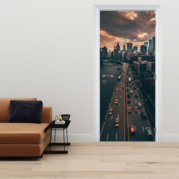 Fototapet pentru ușă - Manhattan (95x205cm)