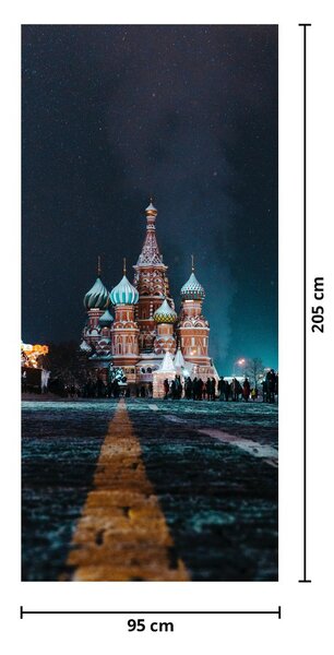 Fototapet pentru ușă - Construcții în Rusia (95x205cm)