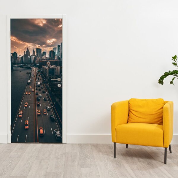 Fototapet pentru ușă - Manhattan (95x205cm)