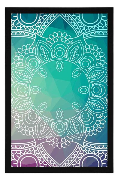 Poster Mandala pastelată