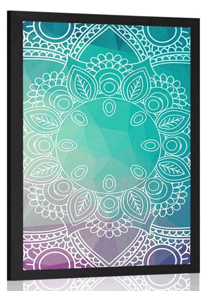 Poster Mandala pastelată