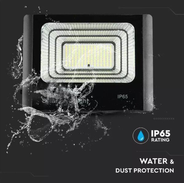 Proiector solar LED reglabil 16W/3,2V 4000K IP65 cu telecomandă