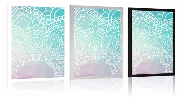 Poster elemente Mandala