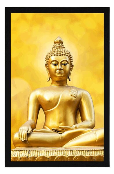 Poster statuie Buddha de aur