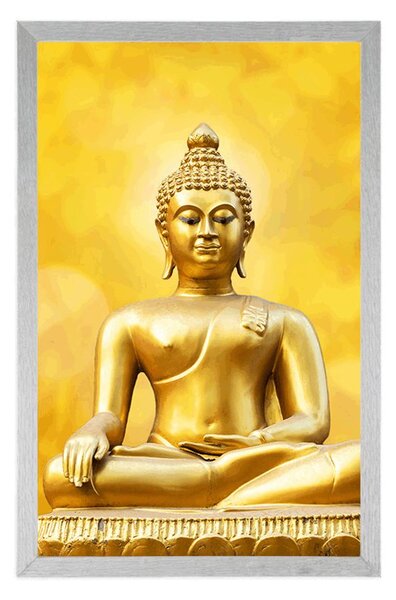 Poster statuie Buddha de aur
