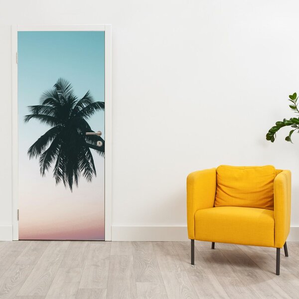 Fototapet pentru ușă - Palmieri în Bali (95x205cm)