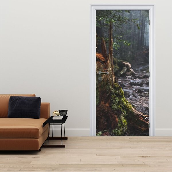Fototapet pentru ușă - În pădure (95x205cm)