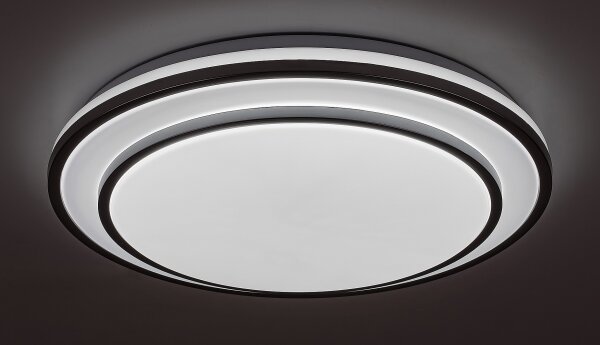 Rabalux 2131 - Plafonieră LED dimabilă LUPITA LED/40W/230V argintie + telecomandă