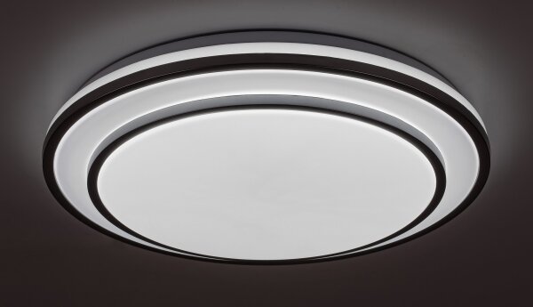 Rabalux 2131 - Plafonieră LED dimabilă LUPITA LED/40W/230V argintie + telecomandă