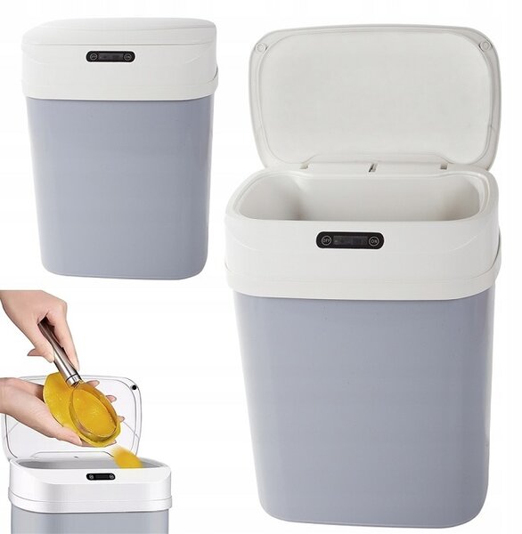 Cos de gunoi cu senzor de miscare, 12 L