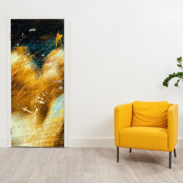 Fototapet pentru ușă - Îngerii sărutând (95x205cm)