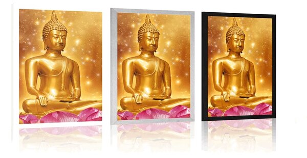 Poster Buddha de aur