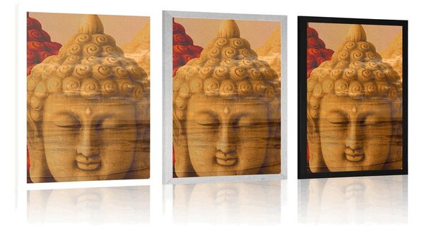 Poster forme de Buddha