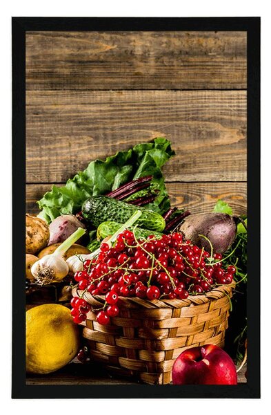 Poster fructe si legume proaspete