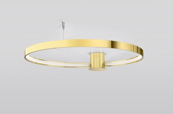Plafonieră LED RIO LED/50W/230V CRI90 3000K d. 78 cm auriu Thoro TH.252