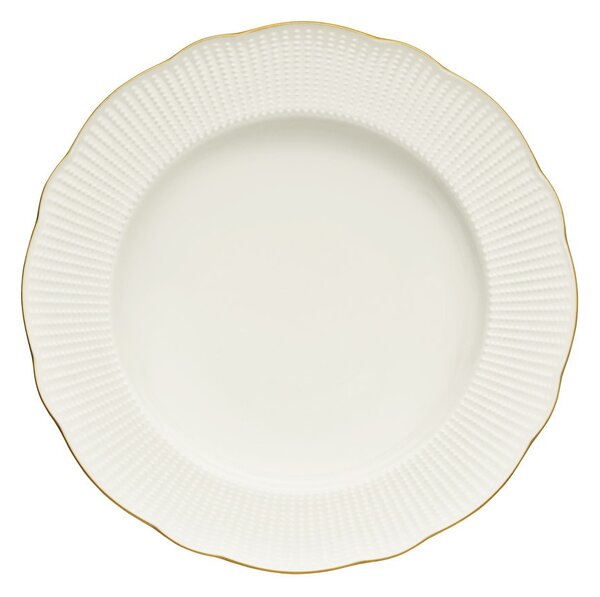 Set farfurii servire, 24 bucati Luccevana Blue Alb 22x22x2 cm