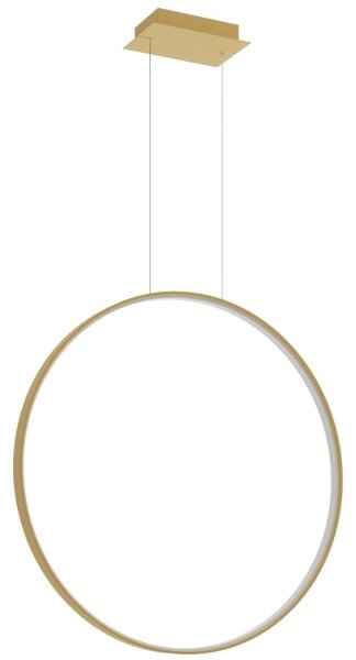 Lustră LED pe cablu RIO LED/50W/230V CRI90 3000K d. 78 cm auriu Thoro TH.175