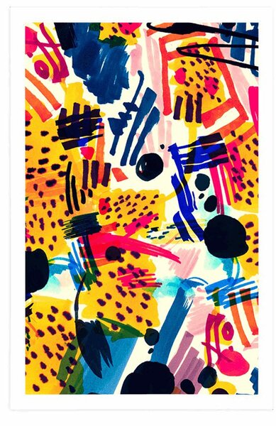 Poster abstracție pop art