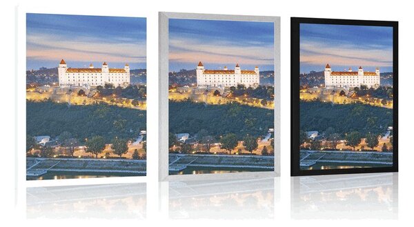 Poster vedere la castelului Bratislava