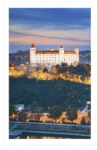 Poster vedere la castelului Bratislava