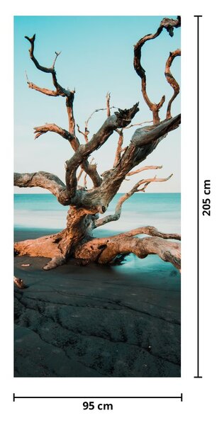 Fototapet pentru ușă - Adus de mare (95x205cm)