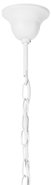 Lustră pe lanț DONATO 3xE14/40W/230V alb