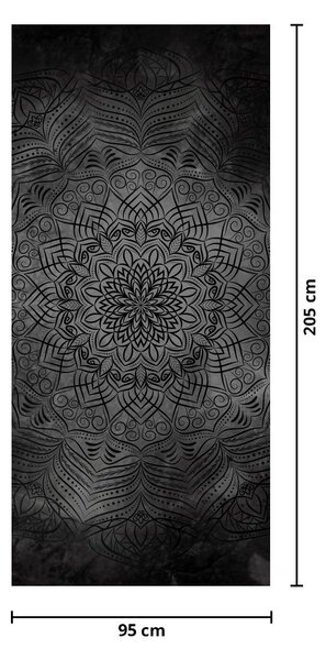 Fototapet pentru ușă - Mandalay mistic (95x205cm)