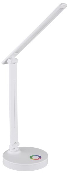 Globo 58445W - Lampă de birou LED RGBW dimabilă GERALDO LED/5W/230V + LED/2W