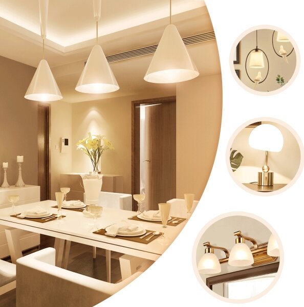 Bec LED ST64 E27/8W/230V 2700K - Aigostar