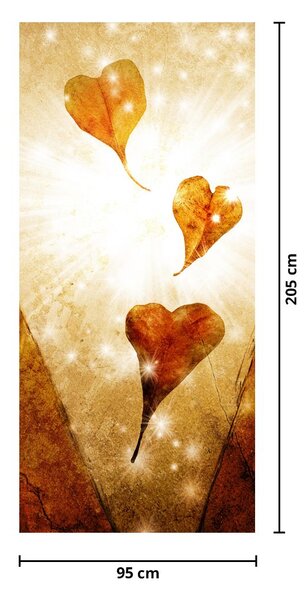 Fototapet pentru ușă - Pictură mâini (95x205cm)