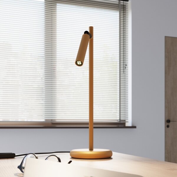 Lampă de masă Sollux SL.1470 PASTELO 1xG9/8W/230V auriu