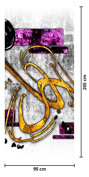 Fototapet pentru ușă - Abstract (95x205cm)