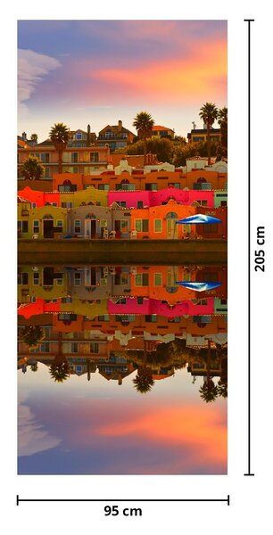 Fototapet pentru ușă - Loc pentru scăldat (95x205cm)