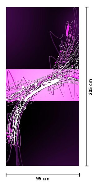 Fototapet pentru ușă - Abstract (95x205cm)