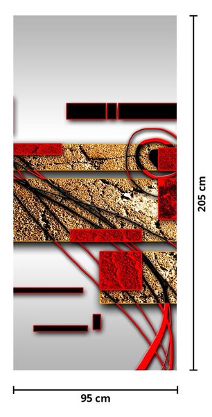 Fototapet pentru ușă - Abstract (95x205cm)