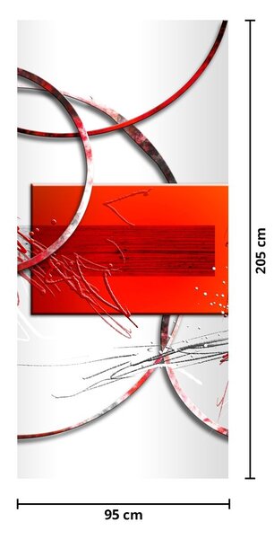Fototapet pentru ușă - Abstract (95x205cm)