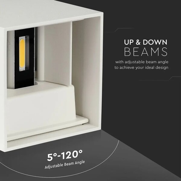 Aplică LED de exterior LED/11W/230V 3000K IP65 albă