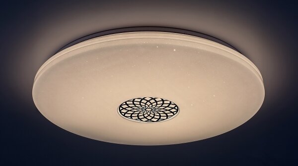 Plafonieră LED RGB dimabilă Rabalux 5365 OPHELIA LED/40W/230V Wi-Fi + telecomandă