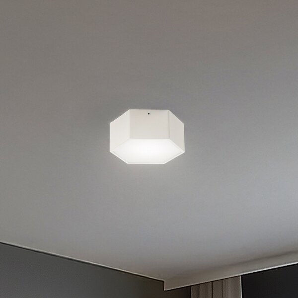 Argon Plafonieră LED Libre, crem, oțel, 3.000 K, Alb, Camera de zi / sufragerie, Metal
