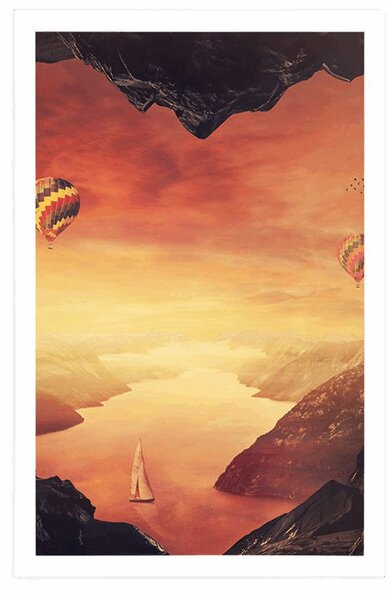 Poster vedere din peșteră