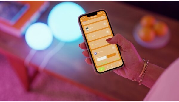 Osram - Lampă de masă LED RGBW reglabilă SMART+ MAGIC LED/3,5W/5V Wi-Fi